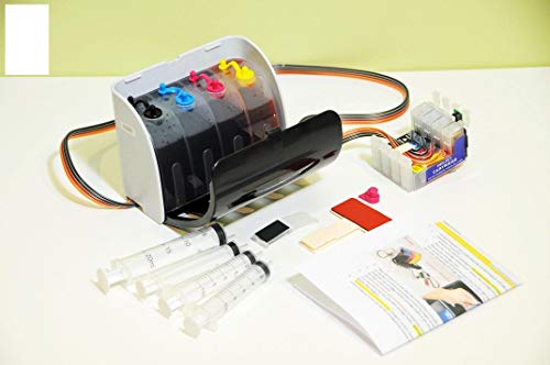 INKXPRO Brand XPRO III Series Dye Ink (not for Sublimation) CISS for T252 Cartridge Workforce WF-3640 WF-3620 WF-7110 WF-7610 WF-7620 WF-7210 WF-7710 WF-7720 Printer Continuous Ink System (E252D)