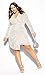 City Chic Plus Size Dress Razzle in Nude, Size 14
