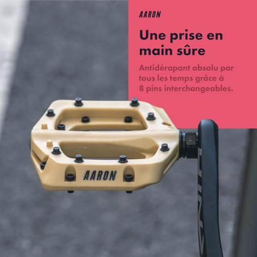 Pédales Dirt MTB durables avec roulement industriel étanche - 5
