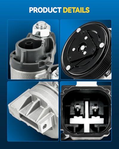 Image of PHILTOP 168666 NEW AC Compressor w /Clutch for F-150 2015-2017 2.7L