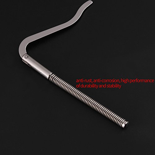 EBTOOLS 5Pcs 80mm Spring Metal Money Clip Insert Bar Replacement for Bifold Wallet4