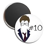 Doctor Who Tenth Doctor Silhouette (3.0 Inch Magnet)
