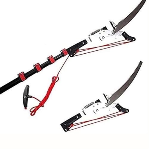 Telescopic Pole Saw - Extendable Tree Pruner for Pruning & Trimming Branches and Leaves, Ideal Gardening Tool for Easy Tree Maintenance and Care