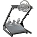 VEVOR Supporto Volante da Corsa per Logitech G25 G27 G29 e G920, Pieghevole e Regolabile Nero (YXZG29YXARTZDZ001V0) Playstation 3 immagine