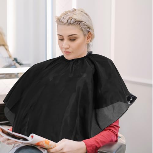 Kit Professionnel Noir Ciseaux Effilés et Ciseaux de Coiffure Salon - 4