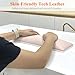 Pink Nail Arm Rest for Nail Tech, Cleanable and Waterproof, Professional Nail Hand Rest for Nail Tech Manicure Hand Pillow Stand with Anti-Slip Mat
