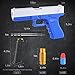 Shell Ejecting Toy Pistol Foam Blaster Toy Gun with Magazine Cartridge and Soft Bullet