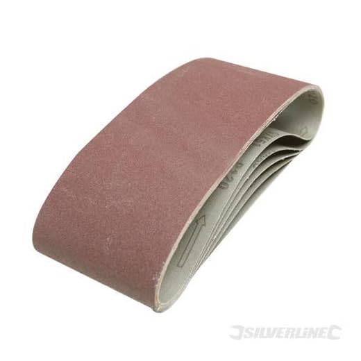 Flexible Sanding Belts Set - 5 Pack