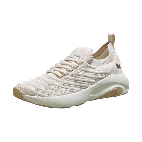 Image of Neeman's Begin Walk Glide Women's Walking Sneakers with CushyWalk Cushioning | Stretch Knit Breathable Upper, CloudSurge Foam Insole, Anti-Skid EVA Rubber Sole, Lace-Up Comfort Shoes