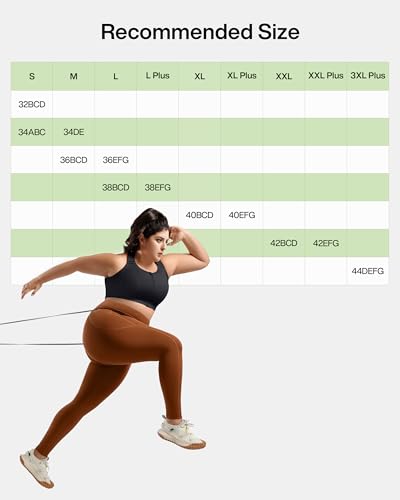 Image of High Impact Sports Bras for Women Adjustable Zip Front Plus Size Workout Bra Full Coverage Removable Padded Running