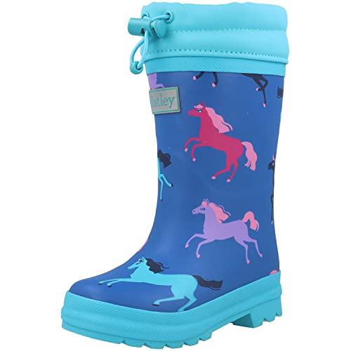 Hatley Unisex-Child Sherpa Lined Printed Rain Boots