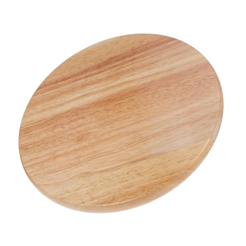 Mikikit Natural Wooden Bar Stool Seat Replacement Top Versatile Design for Home Restaurant and Cafe Use Easy to Clean Smooth Surface for Various Interior Styles