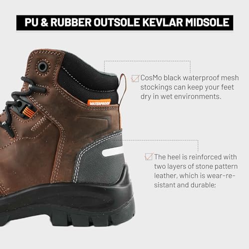 Image of ANDANDA Flyther High Top Waterproof Safety Boots