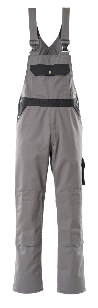 MASCOT Unisex Milano Latzhose Milano Größe L90cm/C56 in khaki/marine blau (1er Pack)