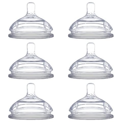 Comotomo Replacement Nipples, Variable Flow/Y-cut - 2 Count, 3 packs Cover