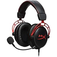 HyperX Cloud Alpha – Cascos de Gaming con cable trenzado extraíble, compatibles con PS4, Xbox One y platformas de 3.5 mm