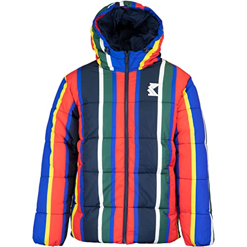 Karl Kani OG Stripe Puffer Jacket Jacke (M, red/black)