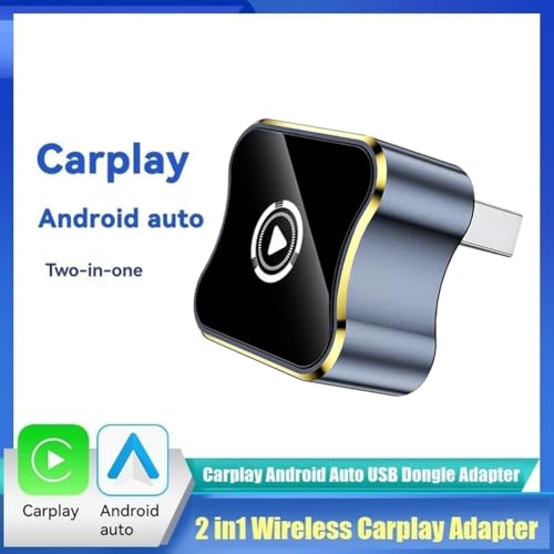 Android Auto y CarPlay inalámbrico 2 en 1, caja inteligente AI con WiFi y Bluetooth 5.0 6