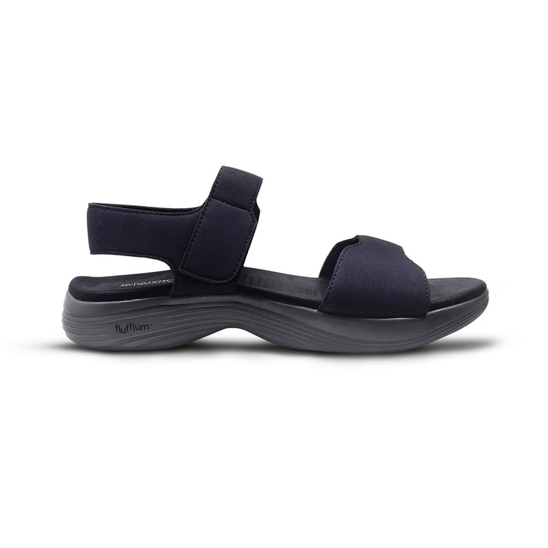 Image of HAPPENSTANCE | AdaWomen's Sandals - Stylish & Comfortable Open-Toe Flats | Casual Summer Sandals with Anti-Slip Sole