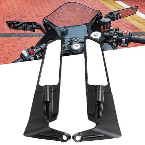 JsjjQf Rétroviseur Moto pour Honda CBR650R CBR 650R CBR 650 R,Rétroviseurs Latéraux Rétroviseur Latéral de Moto Rétroviseurs D'extrémité de Guidon de...