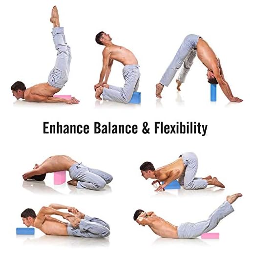 Gaiam Essentials Yoga Block (Set of 2) - Supportive Latex-Free EVA Foam Soft Non-Slip Surface for Yoga, Pilates, Meditation, Vivid Blue