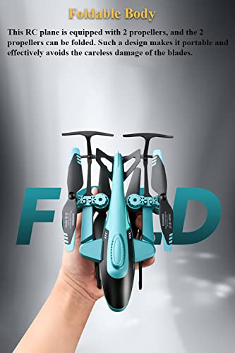 Nextake Remote Control Drone, Foldable Rc Aircraft 2 Motors Rc Fighter 6 Channel Rc Plane 2.4Ghz Rc Helicopter Uav For Beginner With 4K Hd Camera, Modular Battery (Red-With 4K Hd Camera) #TOP1