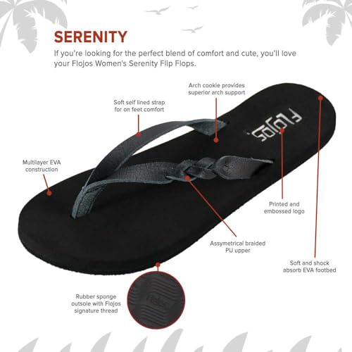 Flojos Women's Serenity Flat Sandal2