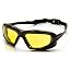Black-gray Frame/Amber Anti-fog Lens