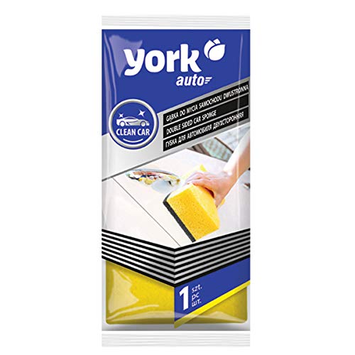 YORK Super Absorbent Multipurpose Double Sised Sponge For Washing Cars, Walls, Windows And Other Surfaces (012030) 1