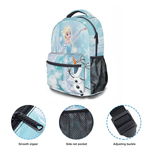 Lzyunaz Girls Backpack, School Backpack Cartoon Backpack Lightweight Durable Laptop Backpack For School Travel Camping (Blue) #TOP3