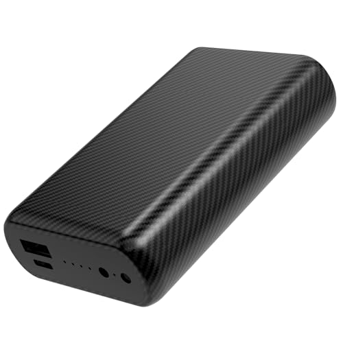 7.4V 10000mAh Heated Jacket Vest Battery Pack Compatible with ORORO and Venustas, 5V2A Battery for Heating Jackets Heated Vests Coats Hoodies Pants DC USB Port Power Bank for Men for Women