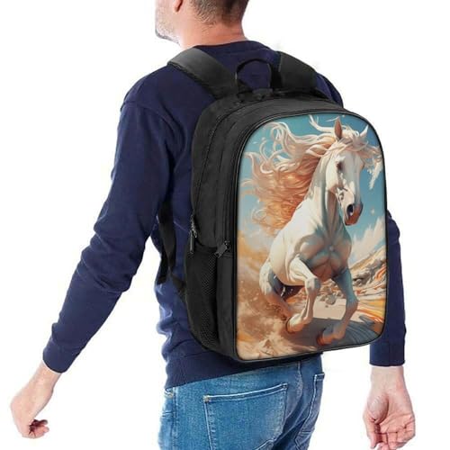 Mochila infantil de caballo resistente y espaciosa para evitar dolores de espalda en el colegio 5