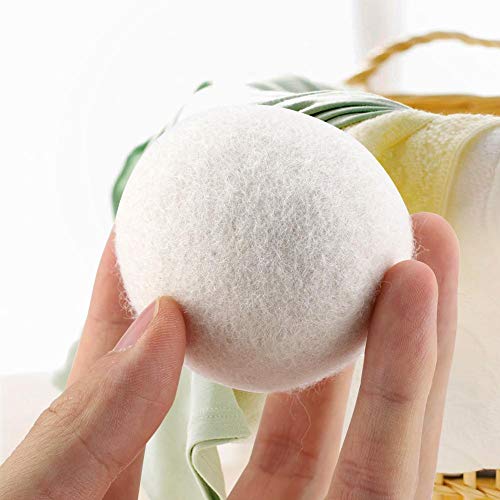 Nikou Droger Balls-6 PCs 6cm Wol Droger Ballen voor Waterabsorptie Elimineert Statische Wasserij Drogen Vervanging - Image 6