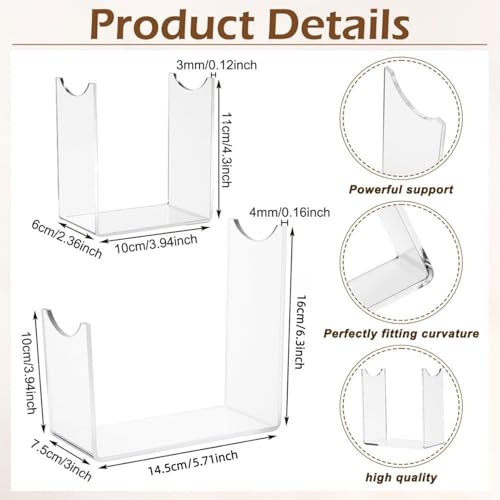 Support bois d'élan en acrylique pour sublimer la décoration de table à Noël - 6