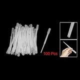 Material: plastico Sonline 100 x Cuentagotas Liquido Pipeta de Plastico Blanco Transparente 7.1\" Longitud 3ml