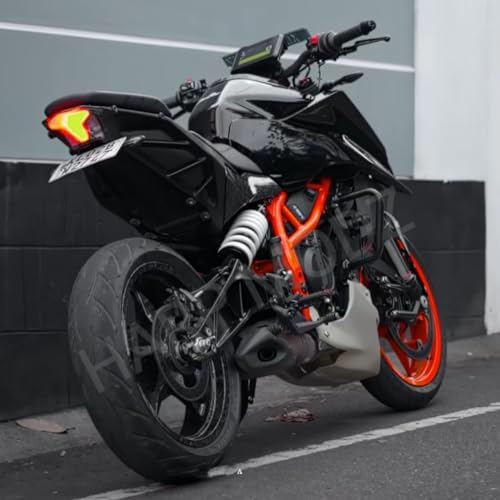 Image of Amazon Brand- HARP MODZ Racing Underbelly Engine Guard 1.0 for KTM Duke 390 and KTM DUKE 250 BS6 (Non Painting)