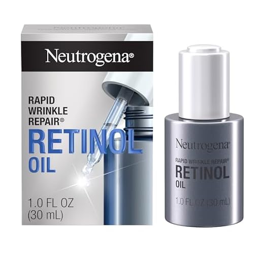 Neutrogena Rapid Wrinkle Repair 0.3% Concentrated Retinol Face Oil, Daily Anti-Aging Face Serum to Fight Fine Lines, Deep Wrinkles, & Dark Spots, 1.0 fl. oz