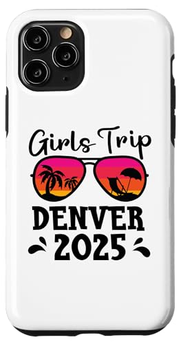 Carcasa para iPhone 11 Pro Denver Girls Trip 2025 Vacaciones Grupo Fin de semana Fiesta Amigo