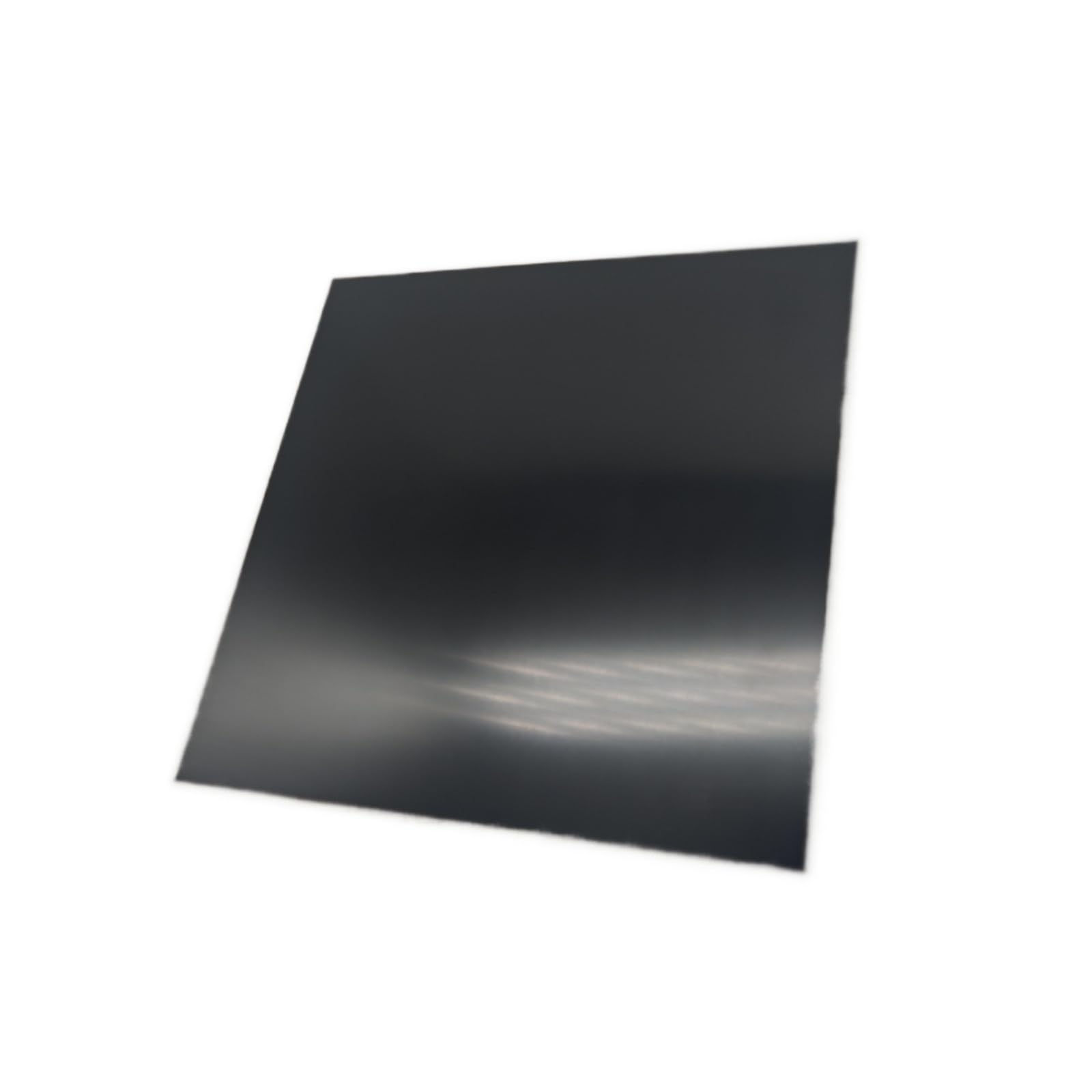 Gravurplatten aus glänzend schwarzem, seidenmatt eloxiertem Aluminium