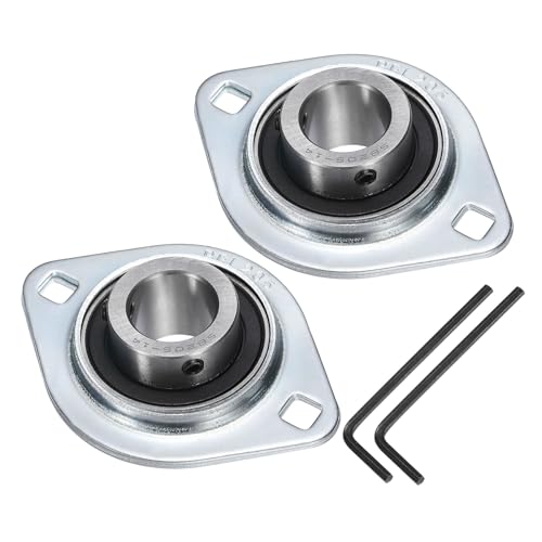 Roulement SBPFL205-14 boîtier bride acier alésage 2,2 cm