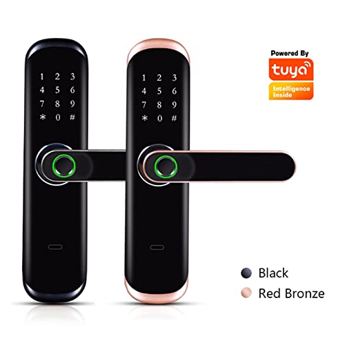 Smart Lock pour maison connectée Tuya avec accès carte et code secret - 6