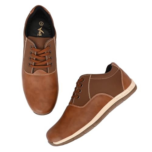 Image of Vellinto AEROFLEX Casual /Semi-Formal Derby ll Stylish, Durable, Lightweight Mocassin Shoes