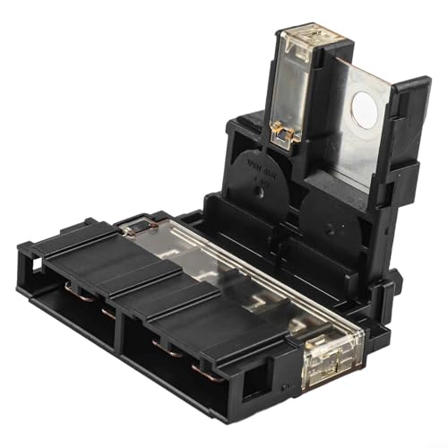 Tidgel Fusible Fusible Lien pour Nissan Micra K12 Note E11, OEM 2438079908, Noir ABS Remplacement Commutateur Porte-Fusible Électronique Équipement d'Installation