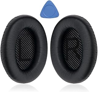 YOCOWOCO Ear Pads Cushions for Bose QC35/ QC35II headphones, Comfortable Replacement Earpads Compatible With Bose QuietComfort 35 and Quiet Comfort 35 II Over-ear Headset