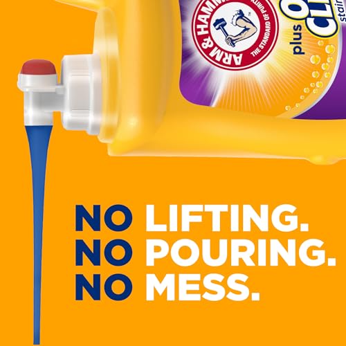 Arm & Hammer 128 Loads Plus OxiClean Odor Blasters Liquid Detergent, Fresh Burst, 166.5 Fl oz - 10