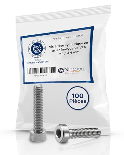 Lot De 1080 Vis à Tête Cylindrique Six Pans Creux M2 M3 M4 - Acier Inoxydable, Neuf D'origine