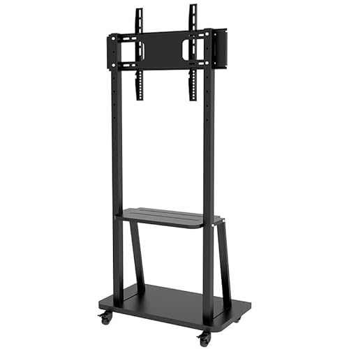 Yfsdx Mobile Tv Cart Stand Fits 32-65 Inch Free Lift Tv Cart Stand Floor Stand With Av Stand Camera Mount #TOP4
