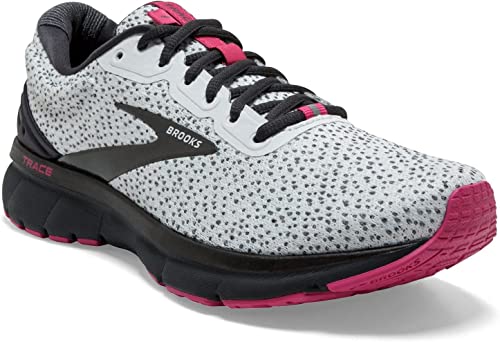 Brooks Brooks Women's Trace Neutral Running Shoe - Ebony/White/Pink - 11.5