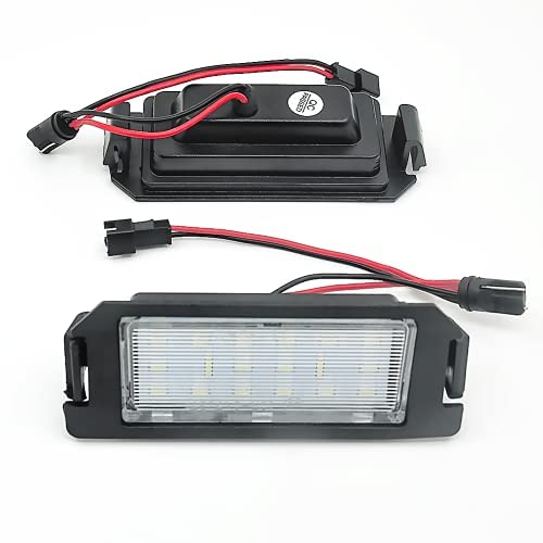 Bianco LED Luci della targa per Hyundai I10 I20 Tiburon Coupe Veloster FS XG30 Terracan HP/Kia Rio Picanto TA Soul