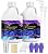 Bsrezn 2 Gallon Epoxy Resin Kit with Pumps, Mix 1:1 Casting Resin Epoxy Kit for Art, Crafts, Wood, and Resin Molds (1 Gallon x 2)
